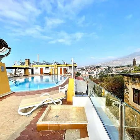 아파트 Studio Wifi, Pool And Great View In Puerto De La Cruz *