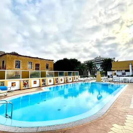 Studio Wifi, Pool And Great View In Puerto De La Cruz 아파트 푸에르토 드 라 크루즈